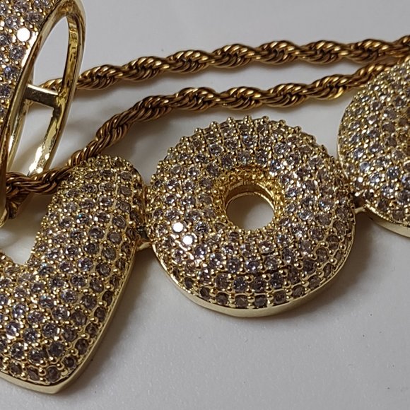 Very Cool Large KEV OG Pendant On 24 Inch Chain - Picture 7 of 16